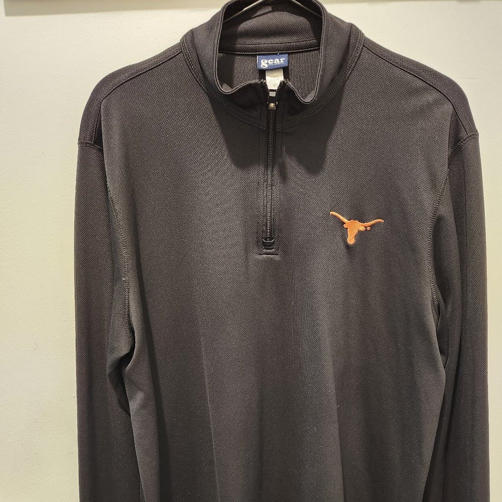 Texas Longhorns Quarter Zip Pullover